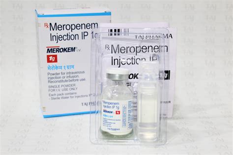 meropenem injection manufacturers  india