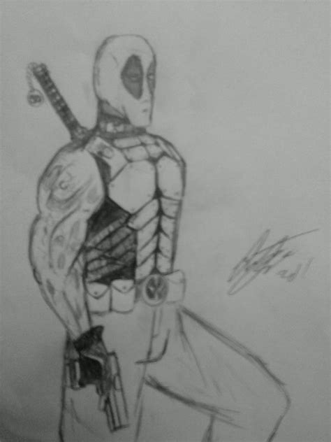 Deadpool Movie Suit Idea 2 By Deadfish Comics On Deviantart