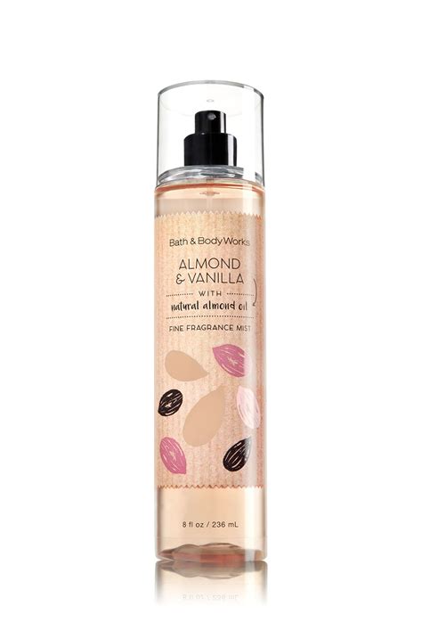 Almond Vanilla Fine Fragrance Mist Signature Collection Bath