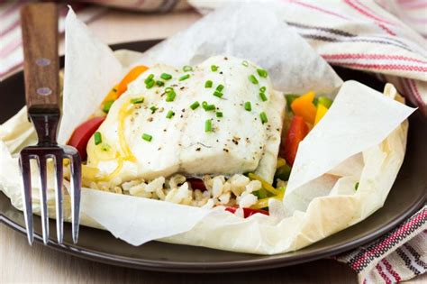 Recette Facile Et Rapide De Cabillaud En Papillote Au Micro Ondes