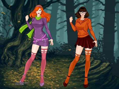 Velma Dinkley And Daphne Blake By Liquidvamp13 On Deviantart