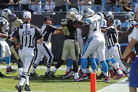 Saints Vs Panthers Series History A Literal Fight To The Finish Line