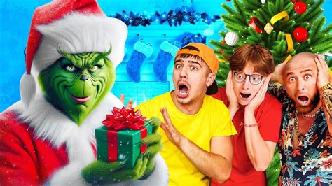 El Grinch Rob Los Regalos De Navidad Youtube