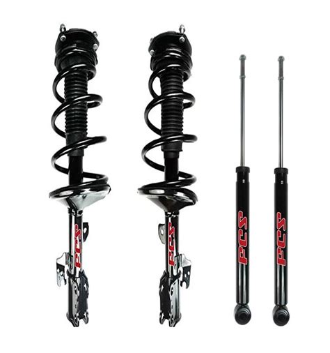 FCS Front Struts Coil Springs Rear Shocks Kit For Toyota Sienna 3