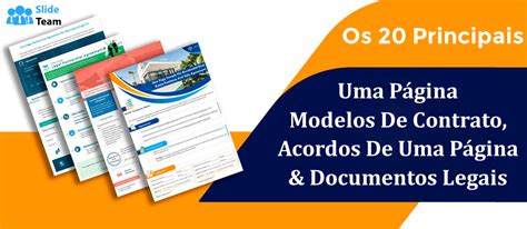 Os 20 principais modelos de contrato de uma página contrato de uma página