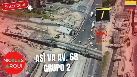 As Va Construcci N De Transmilenio Avenida Entre Calle Sur Y