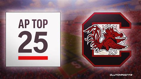 College Football South Carolina 2 Ap Top 25 Preseason Poll Snubs