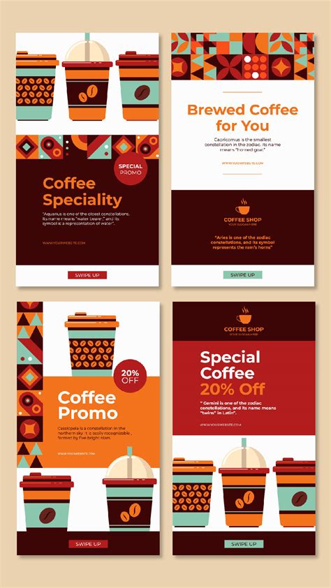 Free Coffee Shop Speciality Instagram Story Template