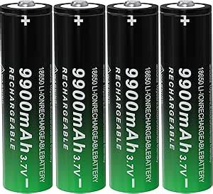 Amazon Rechargeable Battery Mah Volt Li Ion Batteries