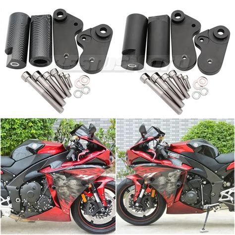 Motorcycle No Cut Frame Sliders Crash Falling Protector For Yamaha Yzf