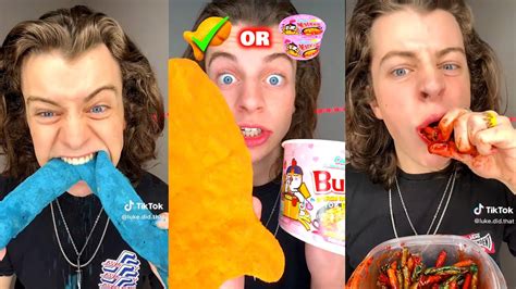 Hour Lukedidthat Extreme Spicy Challenge Compilation Lukedidthat