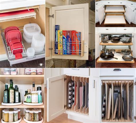 Kitchen Cabinet Organization Hacks