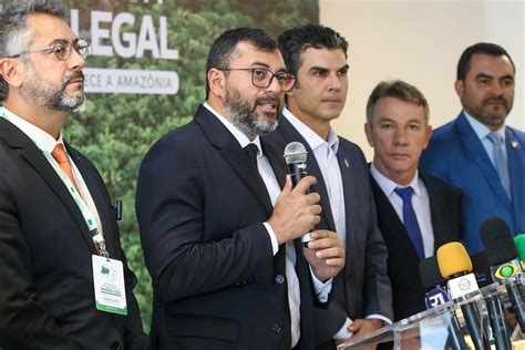 Wilson Lima e governadores da Amazônia Legal assinam carta compromisso