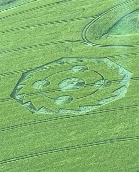 Queen Guitarist Brian May Shares Crop Circle Photo — A Singular Fortean