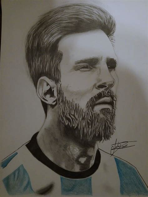 Desigualdad siete y media tos dibujos de lionel messi a lapiz Espolvorear anchura garra