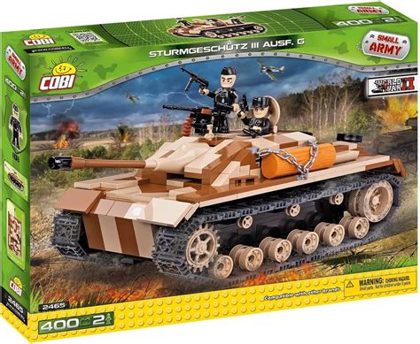 COBI Small Army WWII Sturmgeschütz III Ausf G Amazon co uk Toys Games