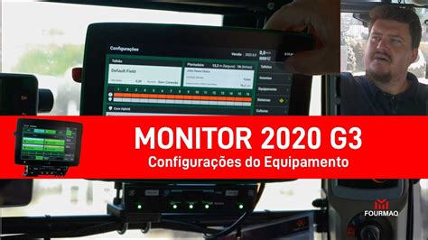 Monitor G Configura Es Do Equipamento Plantadeira Momentum