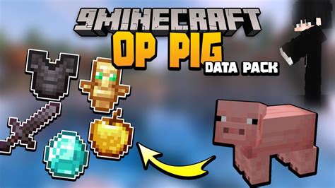 Minecraft But Pig Drops Op Items Ft AdityoX YouTube