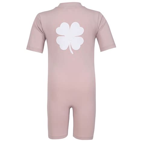 Noe Clover Sunsuit S S Rose Nude Petit Crabe