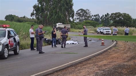 Motociclista Morre Em Acidente Caminh O Em Estrada Entre Mombuca E