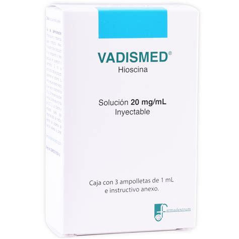 Medically Vadismed Sol Iny C 3 Amptas 20 Mg 1 Ml Farmacia A