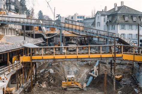 The Transport Library SBB Zürich Stadelhofen during the major