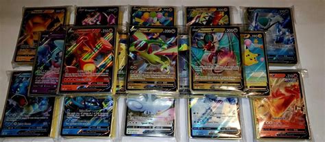 Pokemon Custom Booster Random Ultra Rare V 20 Cards Bundle No