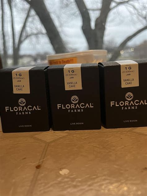 Floracal Vanilla Cake Live Rosin 3780gram At Naperville Rise Riltrees