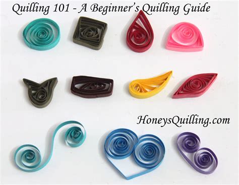 Quilling 101 - How to Start Paper Quilling - A Free Tutorial - Honey's Quilling