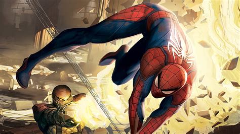 HD wallpaper: Spider-Man, Spider-Man (PS4), Shocker (Marvel Comics ...