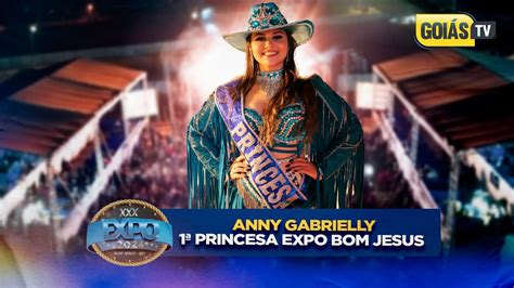 Anny Gabriely Princesa Expo Bom Jesus Youtube