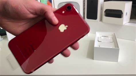 New Iphone Xr Unboxing Red Youtube