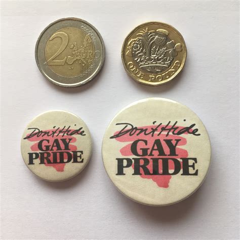 Gay Pride Button Set Lgbt Homosexuality Lesbian Pinback Badges Etsy