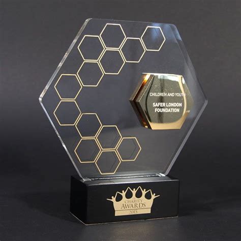 Charity Award - EFX | Trophy design, Plaque design, Acrylic trophy