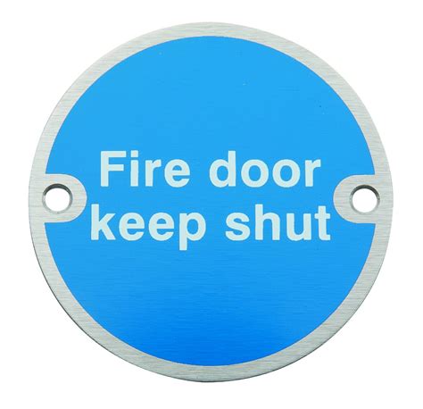 Hukp 0105 24 Fire Door Keep Shut Fire Signage Hafele Uk Ltd Nbs