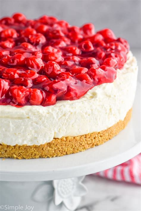 Cherry Cheesecake - Simple Joy