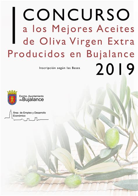 I Concurso A Los Mejores Aceites De Oliva Virgen Extra Producidos En