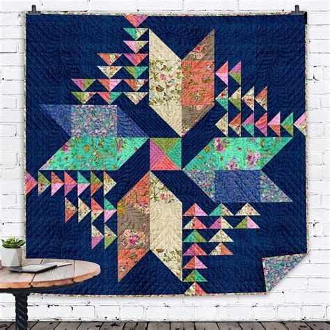 Wind Drifter Pdf Digital Quilt Pattern By Robin Pickens In 65 32 Square