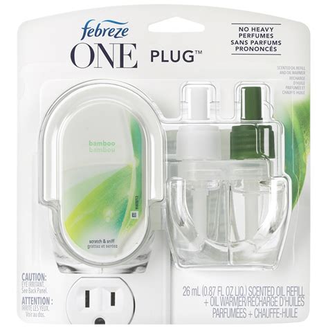 Febreze One Scented Oil Warmer Plug Kit Bamboo Ml London Drugs