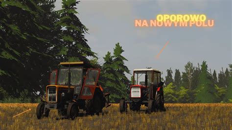 2 Ursusy Na Nowym Polu Rozrzucanie Wapna Orka Pod Rzepak FS19