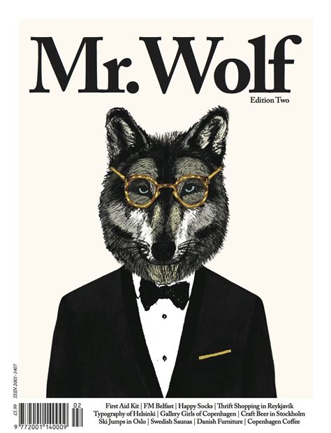 Mr Wolf 2 On Magpile Kunst Wolf