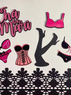 Arquivo De Corte Topo De Bolo Cha De Lingerie Compre Produtos Personalizados No Elo