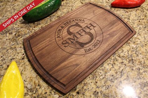 Personalized Cutting Board Custom Cutting Board Engraved Etsy