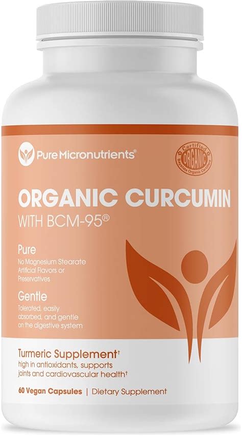 Amazon Organic Turmeric Curcumin With Black Pepper Bcm For