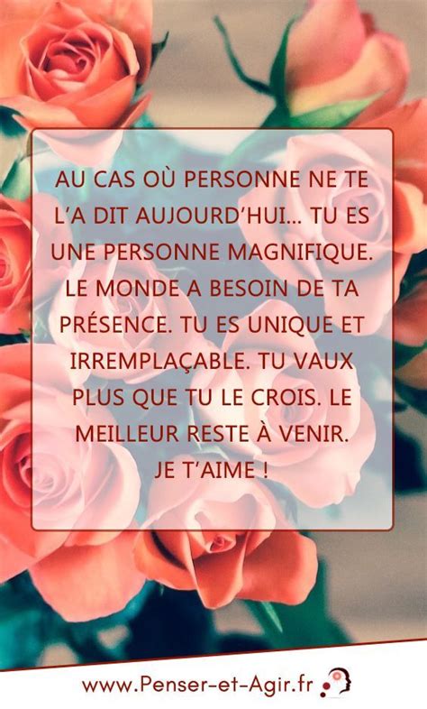 Au Cas Ou Personne Positive Life Positivity Quotes