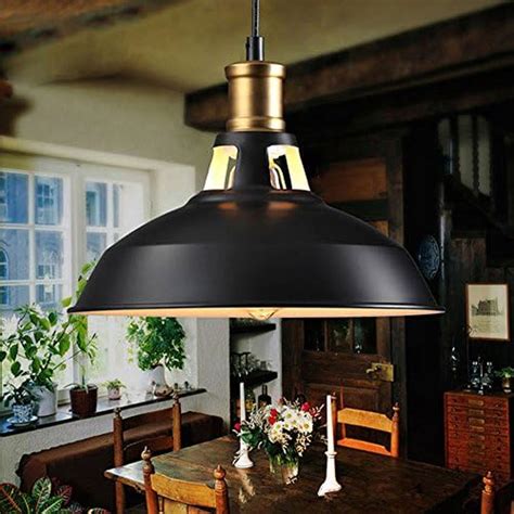 Stoex Lustre Suspension Industrielle Vintage E Lampe Plafonniers