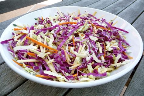 Apple-Carrot (& cabbage) Coleslaw - The Nourishing Home