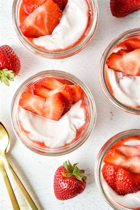 Strawberry Whipped Yogurt Cups Project Meal Plan