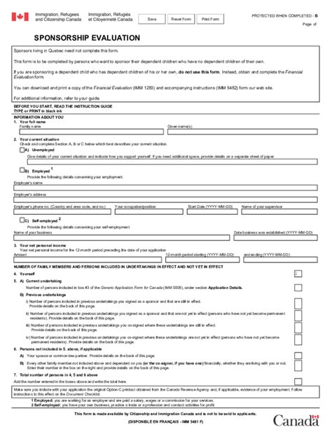 Imm 5481 E Fill Out And Sign Printable Pdf Template Airslate Signnow