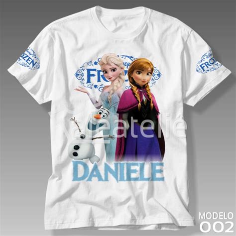 Camiseta Frozen Personalizada Al Art Designer